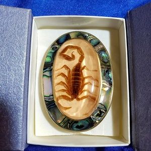 Handmade Scorpion Belt Buckle